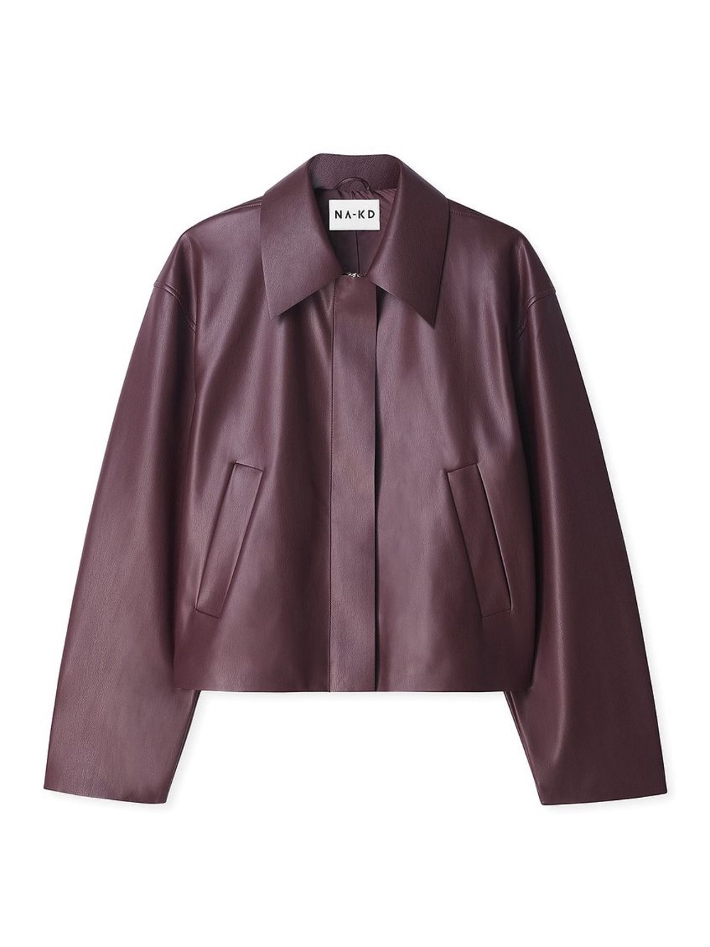 NA-KD Faux Leather Jacket
